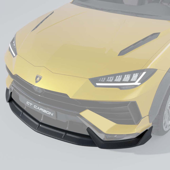 Lamborghini Urus S Performante dry carbon fibre splitter CT5881 front view