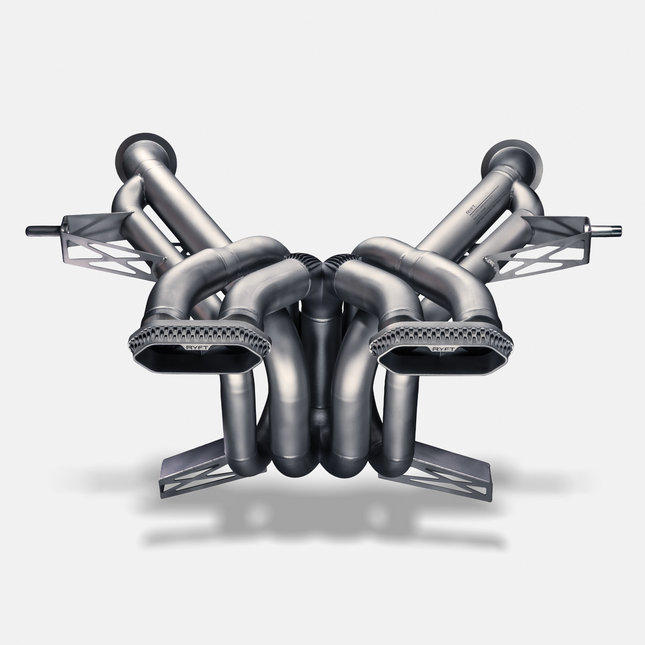 RYFT HYPR Revuelto titanium quad-pipe exhaust