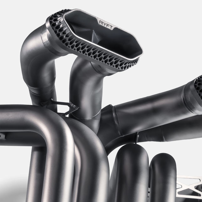 RYFT HYPR Lamborghini Revuelto exhaust detail
