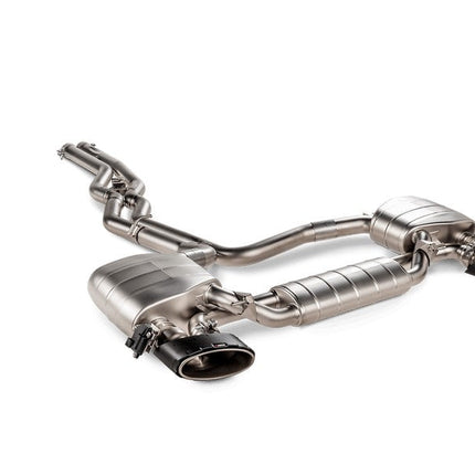 Akrapovic Evolution Line titanium exhaust for Audi RS6 RS7 Performance OPF