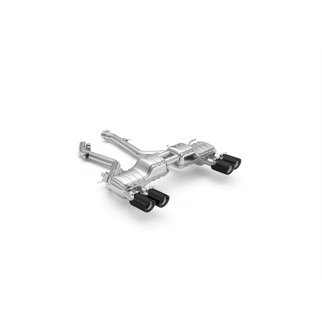 Eisenmann B5462.00904.22 Exhaust System Quad 90mm LeMans Chrome Tips for BMW M2 Competition (F87)