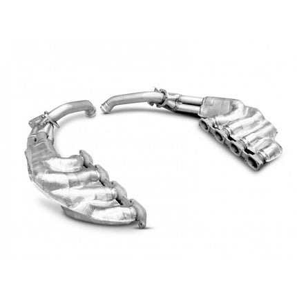 Tubi Style Exhaust Manifold with Cat and Thermal Insulation for Ferrari F40 (01019111070C)