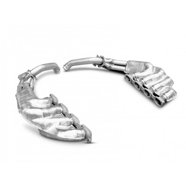 Tubi Style Exhaust Manifold with Cat and Thermal Insulation for Ferrari F40 (01019111070C)