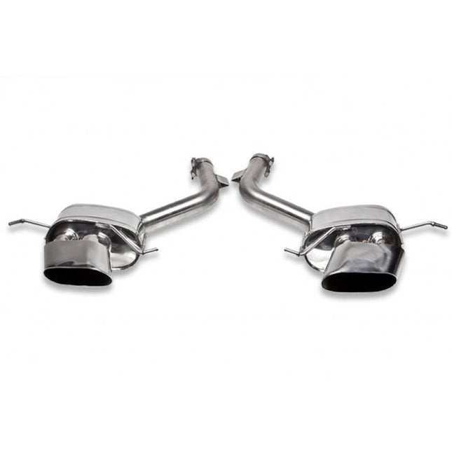 Tubi Style TSMAGRTC08.003.AV Oval Tips Valved Exhaust for Maserati GranTurismo S