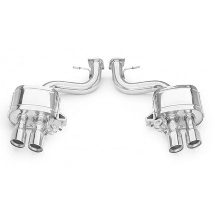 Tubi Style Exhaust with Classic Tips and Valves for Ferrari 599 - TSFE599C06.673.A