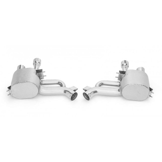Tubi Style TSFEFFSB11.003.AN Stainless Steel Standard Muffler Set for Ferrari FF