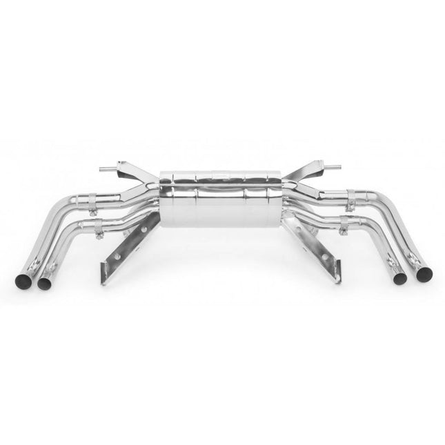 Tubi Style Exhaust (No Valve) for Audi R8 V10 Gen 1