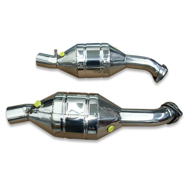 Tubi Style 1239911302 Left Catalytic Converter 200 Cell for Ferrari 360