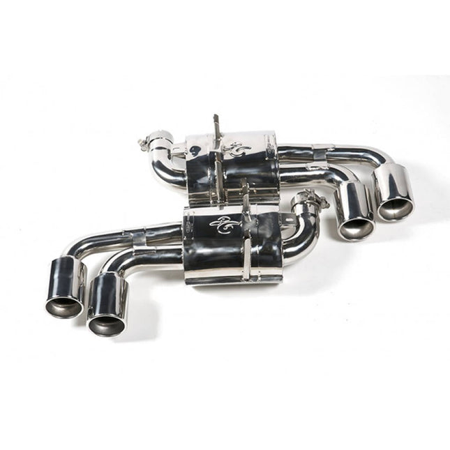 Tubi Style TSFE430C05.903.A Double Mufflers Exhaust (No Valve) for Ferrari F430