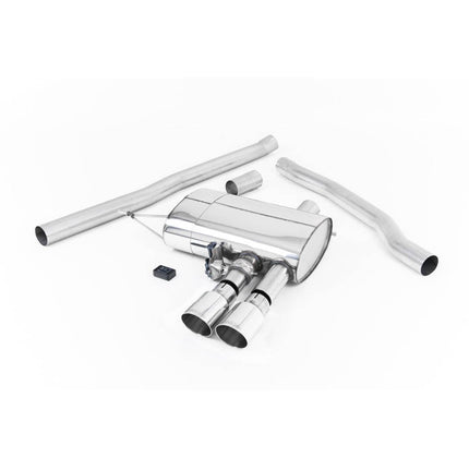 Milltek SSXM444 Cat-Back Exhaust with Polished GT-90 Tips for Mini Cooper S F56 2.0 Turbo (2014+)