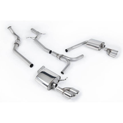 Milltek SSXAU630 Cat-Back Exhaust for Audi A4 2.0 TFSI B8