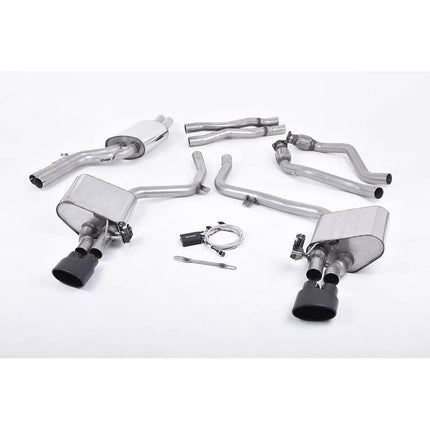 Milltek Sport Cat-Back Exhaust for Audi S4 3.0 Supercharged V6 (B8) - SSXAU380