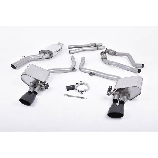 Milltek Sport Cat-Back Exhaust for Audi S4 3.0 Supercharged V6 (B8) - SSXAU380
