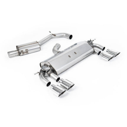 Milltek SSXVW257 Cat-Back ECA Exhaust for VW Golf Mk7 R 2.0 TSI 300PS (2014-2016)