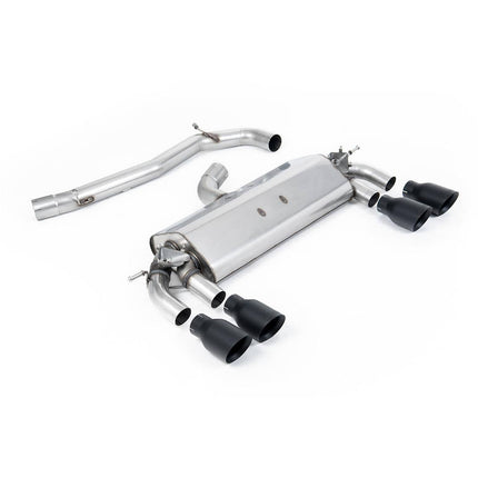 Milltek SSXVW404 Cat-Back Quad GT100 Exhaust for VW Golf Mk7 R 2.0 TSI 300PS (2014-2016)