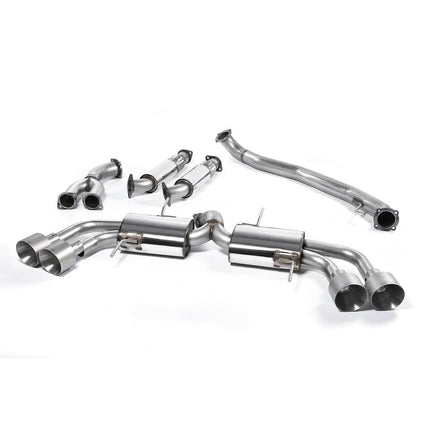 Milltek Sport Primary Cat-Back Exhaust Quad 127mm GT127 for Nissan GT-R R35 - SSXNI011