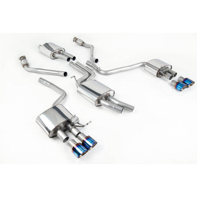 Milltek SSXAU670 Cat-Back Quad 100mm GT100 for Audi SQ5 3.0 TFSI Supercharged