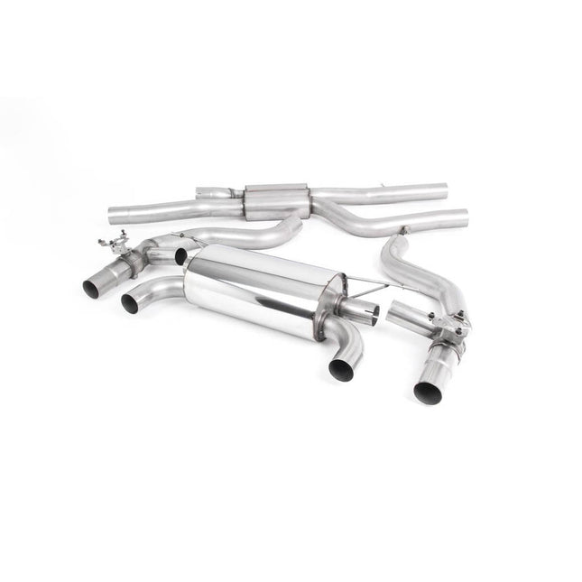 Milltek SSXBM1083 Cat-Back Exhaust (Quad 90mm GT90) for BMW M2 Competition (F87)