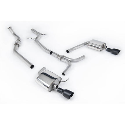 Milltek SSXAU633 Cat-Back Exhaust for Audi A4 2.0 TFSI S line B8 Tiptronic (2008-2011)