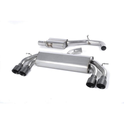 Milltek SSXAU527 Cat-Back Quad Exhaust for Audi S3 8V 2.0 TFSI quattro 3-Door