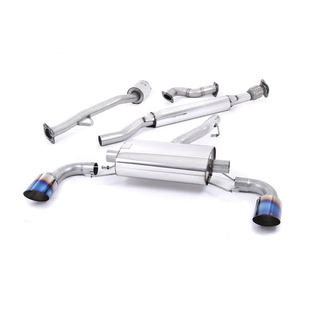 Milltek SSXSB040 Primary Cat-Back Dual GT115 Exhaust for Scion FR-S and Subaru BRZ 2.0L (2012-2016)