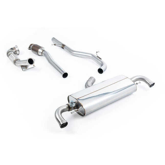 Milltek SSXAU250 Turbo-Back Exhaust with Sports Cat for Audi TT Mk2 RS 2.5 TFSI Quattro