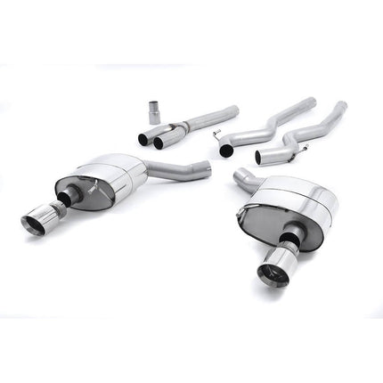 Milltek SSXFD175 Cat-Back Exhaust with GT-100 Tips for Ford Mustang 2.3 EcoBoost Fastback