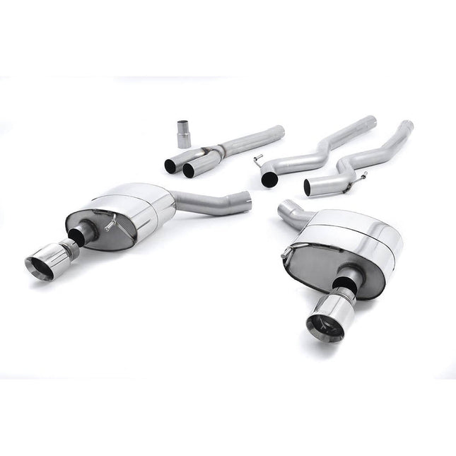 Milltek SSXFD175 Cat-Back Exhaust with GT-100 Tips for Ford Mustang 2.3 EcoBoost Fastback
