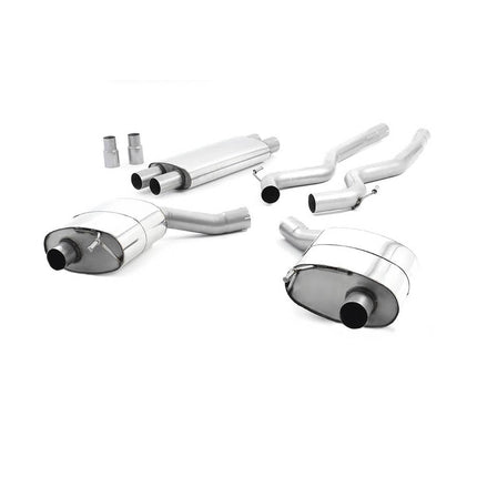 Milltek SSXFD220 Cat-Back Exhaust 100mm GT ECA for Ford Mustang GT 5.0 V8 S550 Fastback (2015-2018)