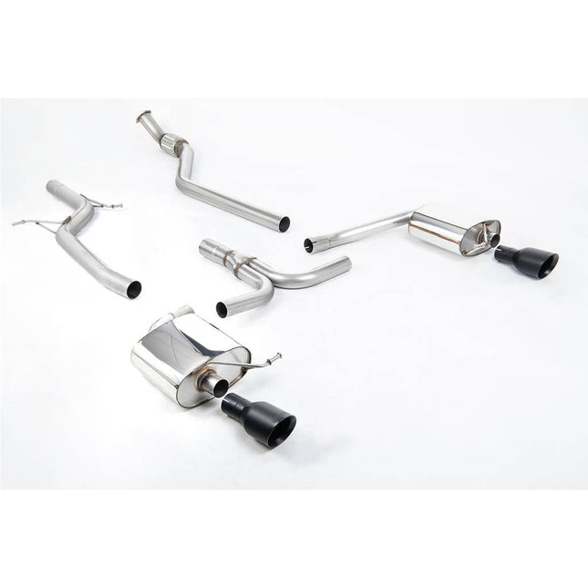 Milltek SSXAU628 Cat-Back Exhaust for Audi A4 2.0 TFSI S line B8 Manual (2008-2011)