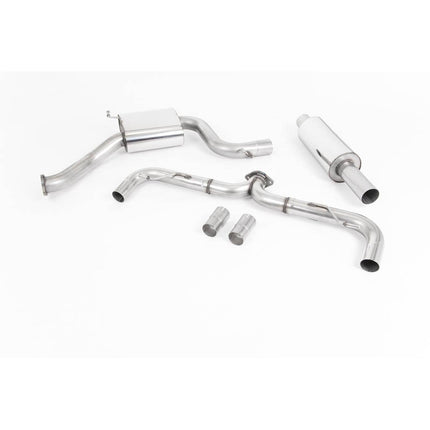 Milltek SSXVW469 Cat-Back Exhaust with Burnt Titanium GT-100 Tips for VW Golf Mk7.5 GTI Non-Performance Pack (2017-2018)