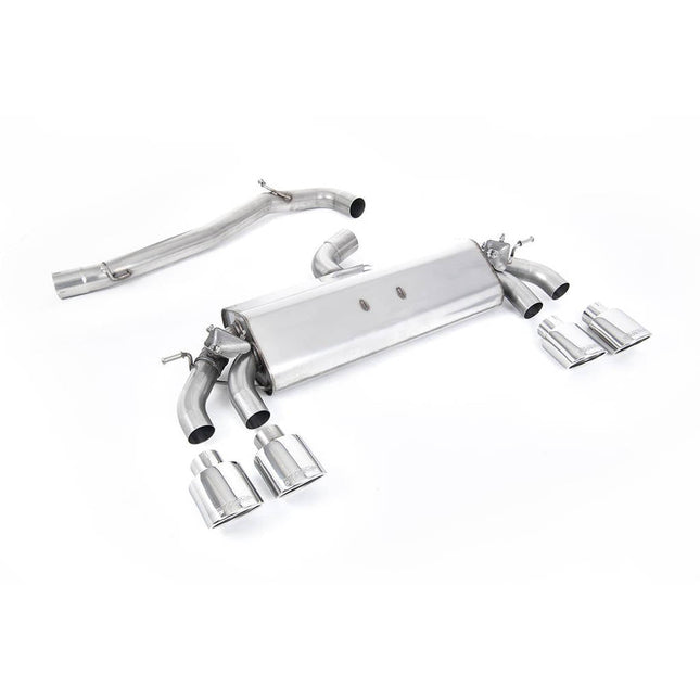 Milltek SSXVW423 Filter-Back Exhaust for VW Golf Mk7.5 R