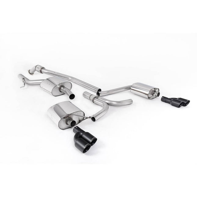 Milltek SSXAU660 Cat-Back Twin 80mm GT Exhaust for Audi A5 Cabriolet 2.0 TFSI B8 (2008-2012)