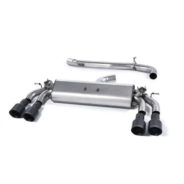 Milltek SSXAU392 Cat-Back Quad GT100 Exhaust for Audi S3 2.0 TFSI quattro 3-Door 8V (2013-2020)
