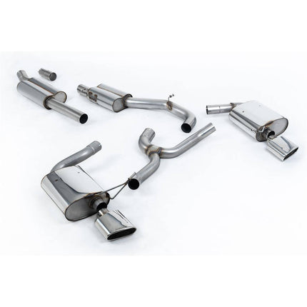 Milltek SSXSE195 Cat-Back Oval Exhaust for Seat Leon ST Cupra 300 4x4 (2017-2018)