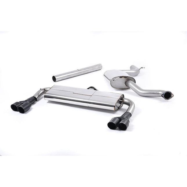 Milltek SSXSE167 Cat-Back Exhaust with Cerakote Black GT-80 Tips for Seat Leon Cupra 280/290 2.0 TSI Non-OPF (2014-2017)