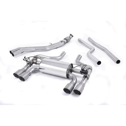 Milltek SSXBM1035 Cat-Back Exhaust for BMW M2 F87 (Quad GT90)