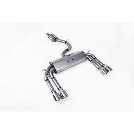 Milltek SSXAU547 Cat-Back Exhaust for Audi S3 2.0 TFSI Quattro Saloon/Cabrio 8V (2013-2018)