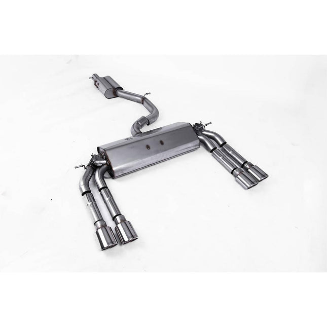 Milltek SSXAU478 Cat-Back Exhaust for Audi S3 8V Saloon