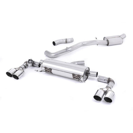 Milltek SSXAU488 Cat-Back Polished GT90 Exhaust for Audi S1 2.0 TFSI quattro (2014-2018)