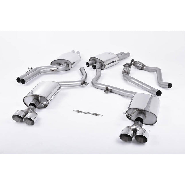 Milltek SSXAU410 Cat-Back Exhaust for Audi S5 B8.5