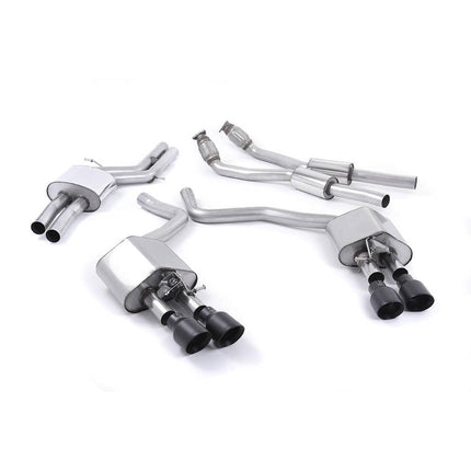 Milltek SSXAU447 Cat-Back Exhaust for Audi S6 & S7 C7 (Quad GT100)