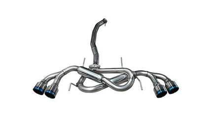 HKS 31021-AN010 LegaMax Premium Exhaust for Nissan R35 GT-R Titanium Tips