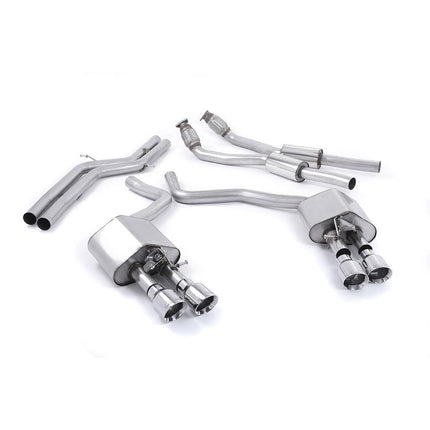 Milltek SSXAU443 Cat-Back Exhaust for Audi S6 and S7 C7