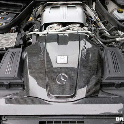 DarwinPro Autoclave Carbon Fiber Radiator Cover for Mercedes-AMG GT / GT S 2015-2020, image 6