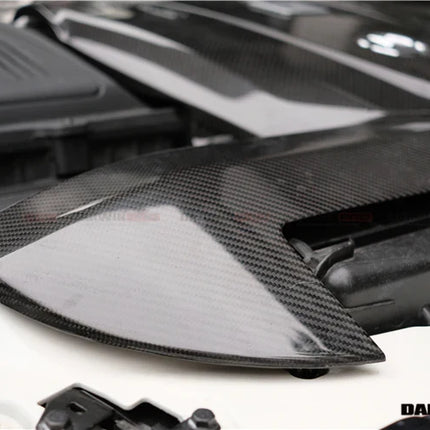 DarwinPro Autoclave Carbon Fiber Radiator Cover for Mercedes-AMG GT / GT S 2015-2020, image 5