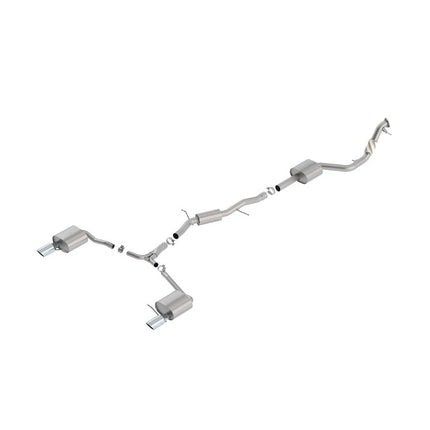 BORLA Cat-Back Exhaust S-Type for Audi A4 Quattro 2.0L (140761)