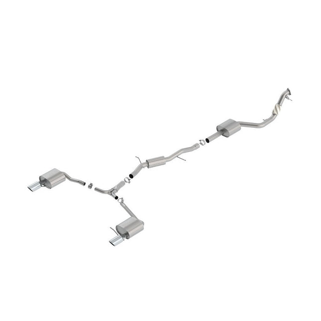 BORLA Cat-Back Exhaust S-Type for Audi A4 Quattro 2.0L (140761)