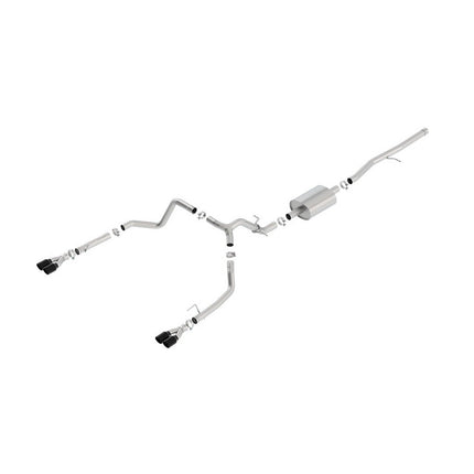 Borla 140770BC Cat-Back Exhaust for Chevrolet Silverado Sierra 1500