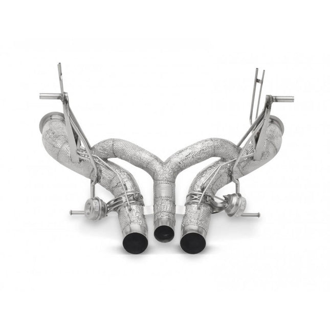 Tubi Style Straight Pipes Exhaust with Valve for Lamborghini Aventador LP740-4 S - TSLAAVEC16.001.AT